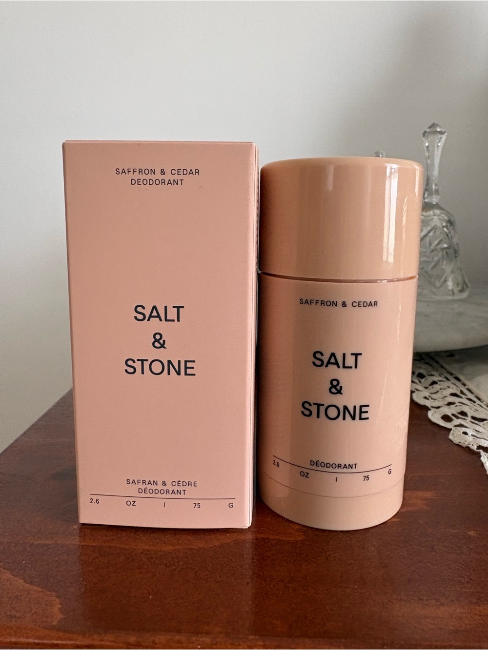 Salt & Stone Saffron & Cedar Deodorant